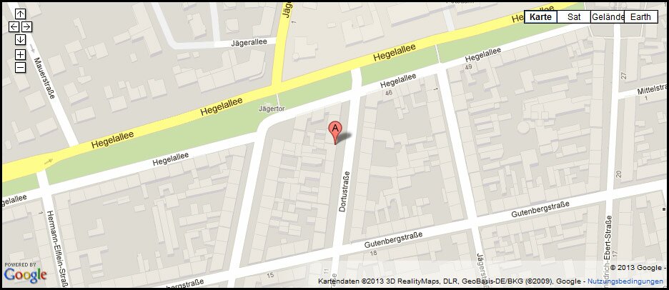 Ristorante Da Vinci Potsdam - Google Map Karte